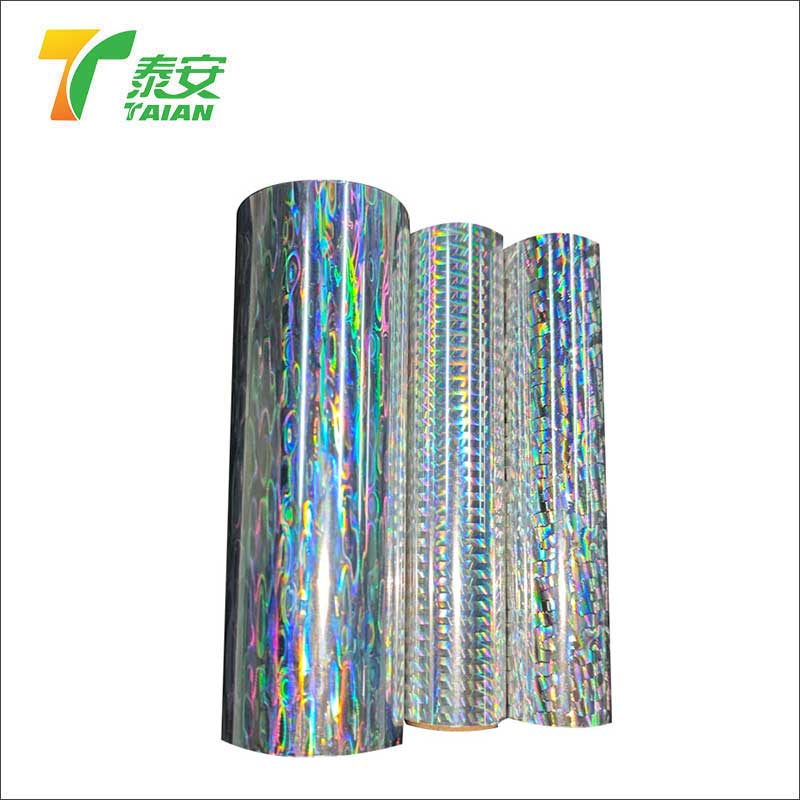 Bopp Metalized Holographic Thermal Lamination ရုပ်ရှင်