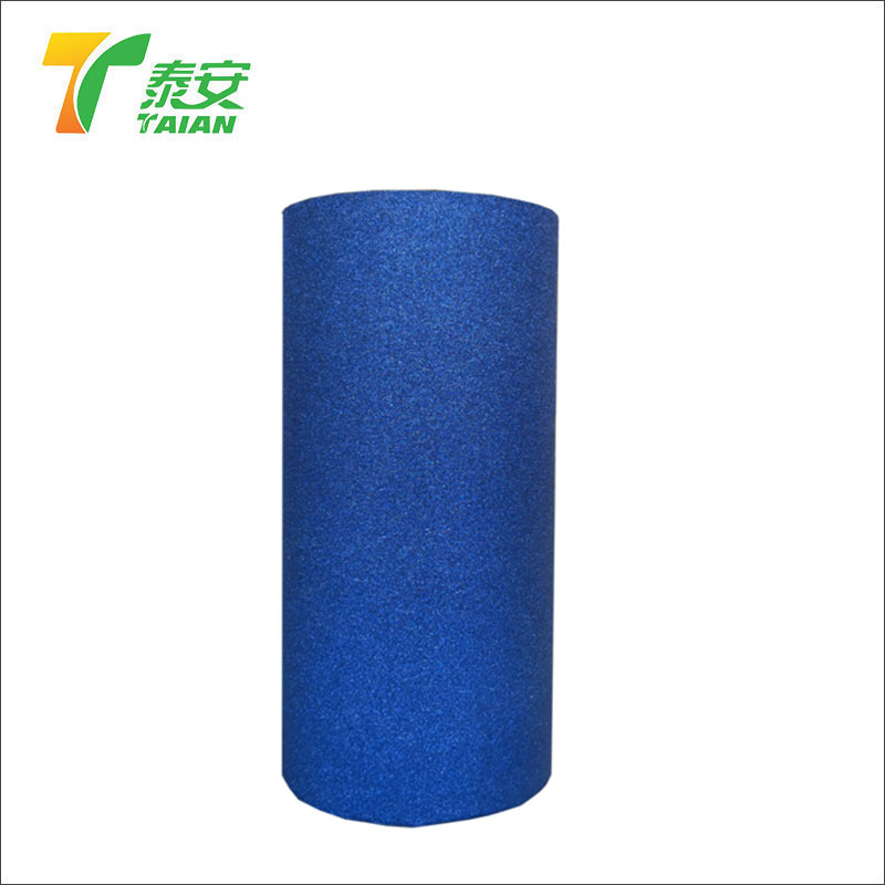အပြာရောင် Metalized Glitter အပူဒဏ်ခံ Lamination ရုပ်ရှင်