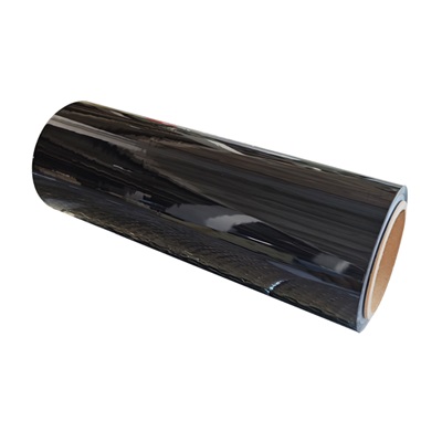 တောက်ပသောအနက်ရောင် Metalized Lamination ရုပ်ရှင်