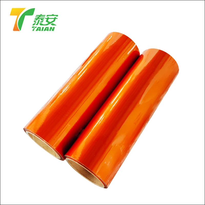 Pet Transparent Orange Thermal Lamination ရုပ်ရှင်