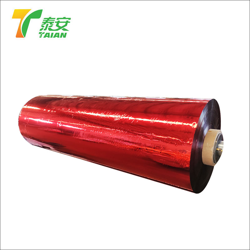 Red Metalized အပူ lamination ရုပ်ရှင်