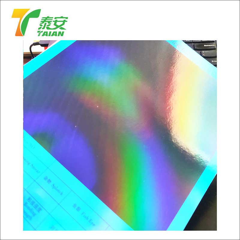 Printing အတွက် Transparent Holographic Lamination Film Printing အတွက် Holographic ရုပ်ရှင်